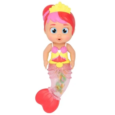 Imagen de BLOOPIES Shimmer Mermaids Taylor. Juguete de Agua, Sirena con Cola Transparente Llena Amuletos Brillantes Que Lanza Chorritos Regalo para Niños y Niñas a Partir 18 Meses