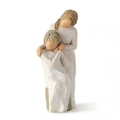 Imagen de Willow Tree Figura de niño con su marde, Enesco