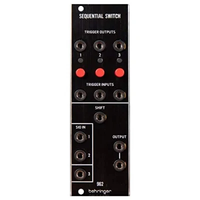 Imagen de Behringer 962 SEQUENTIAL SWITCH Módulo multiplexor CV analógico legendario para Eurorack