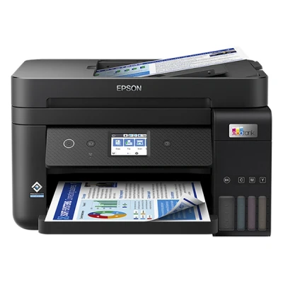 Imagen de Impresora multifunción Epson EcoTank ET 4850, Con depósito recargable Hasta 3 años de tinta incluida, Conexión Wi Fi, Negro