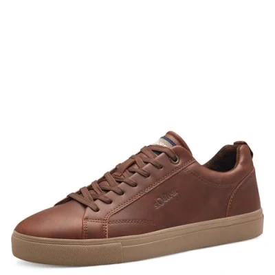 Imagen de s.Oliver Zapatillas Bajas para Hombre 5 13632 41, coñac, 44 EU