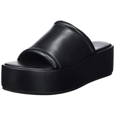 Imagen de L37 HANDMADE SHOES Piece of Heaven, Sandalia Mujer, Negro, 36 EU