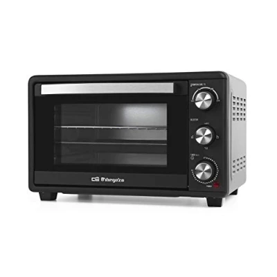 Imagen de Orbegozo HO 255 Horno eléctrico de sobremesa, 25 L, temporizador, termostato regulable, bandeja recogemigas, 1500 W