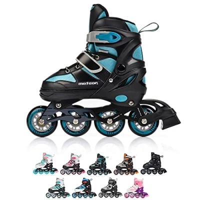 Imagen de meteor Patines Línea Ajustables para Niños Jouvenes y Adolescentes Mujer Hombre de Linea con ABEC7 Forro Interior Tamaño Ajustable