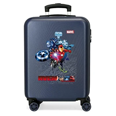 Imagen de Marvel Avengers Armour Up, Maleta De Cabina Rígida 55cm Niños, Azul (Blue), Media