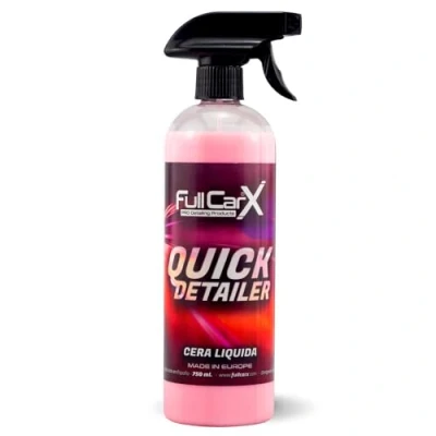 Imagen de FULLCARX Quickdetailer 750ml Cera Líquida Quick Detailer Coche Alto Brillo, Efecto Instantáneo, Coating Protector, Realza Color Pintura Carrocería, Uso Rápido, Producto Limpieza Detailing Profesional