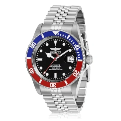 Imagen de Invicta Pro Diver Reloj automático para hombre de acero inoxidable, Rojo / Azul, 42 mm