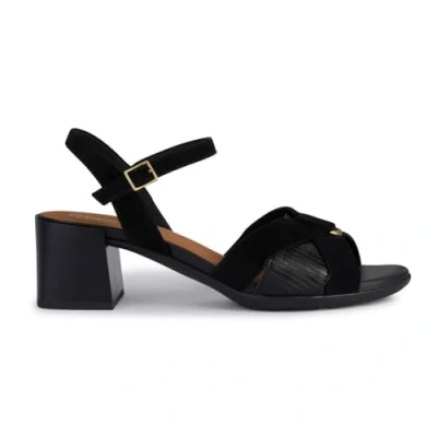 Imagen de Geox D New Marykarmen B, Sandalia de tacón Mujer, Negro, 38 EU