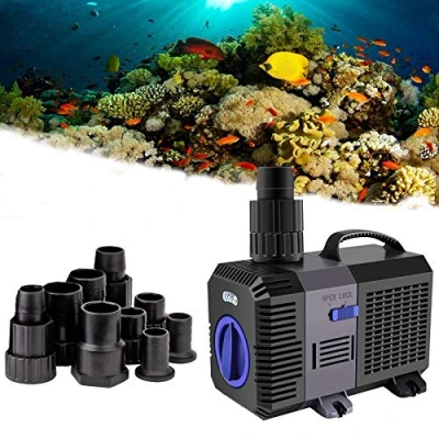 Imagen de YAOBLUESEA Bomba de Eco Sumergible Agua Flujo 5200l/h 40W