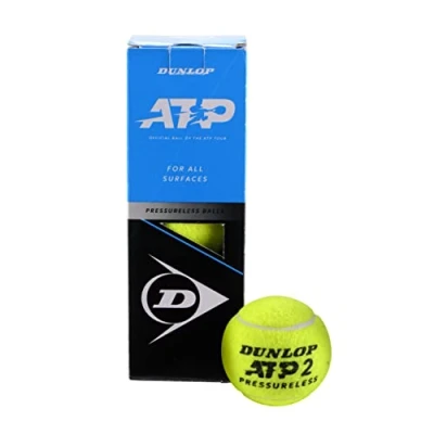 Imagen de Dunlop ATP Pelotas de Tenis sin presión para Principiantes y Jugadores Ocio, Caja 3