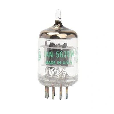 Imagen de JINGERL GE 5670w Actualización del Tubo 6N3 / 6H3N 396A 2C51 5670 preamplier (Color : 1PC)