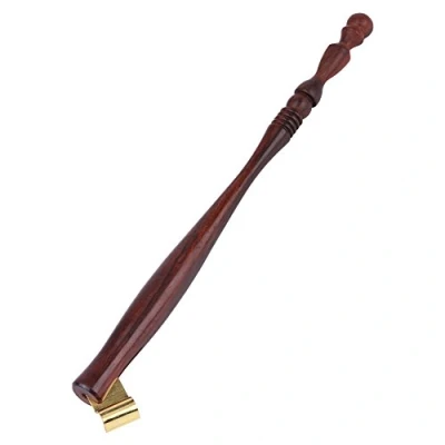 Imagen de Walfront Plumilla de Caligrafía, Oblicua Madera para Caligrafía Inmersión con Brida Metal Extraíble (Padauk)