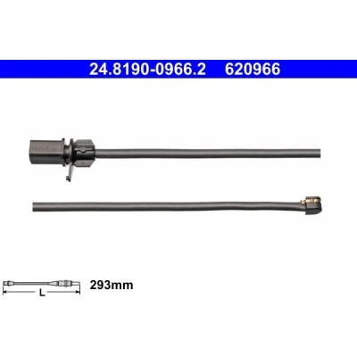 Imagen de ATE 24.8190 0966.2 Sensor de Desgaste Pastillas Frenos PORSCHE: Macan