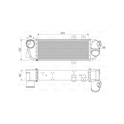 Imagen de VALEO 818333 Intercooler sin válvula EGR
