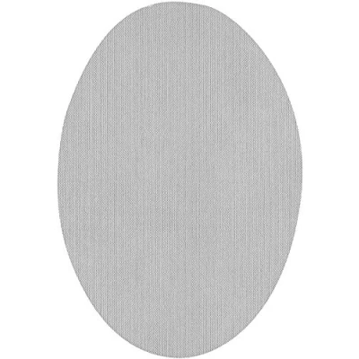 Imagen de Haberdashery Online Rodilleras elásticas termoadhesivas para la Ropa Parches Reparar Prendas. 6 Coderas o de 9 x 13 cms. Color: Plata