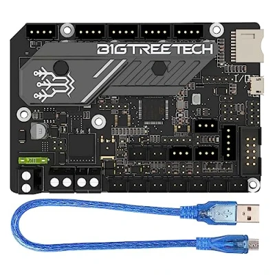 Imagen de BIGTREETECH SKR Mini E3 V3.0 para Creality Ender 3 Silent Mainboard Actualización 3D Impresora 32 bits Tablero de Control TMC2209 Controlador Motor Paso a v2 Pro 5 CR10
