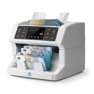 Imagen de Safescan 2850 Contadora de billetes para clasificados detectora falsos en 3 puntos Máquina contar con interfaz multilingüe