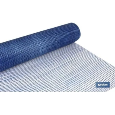 Imagen de ROLLO DE 1X10 M MALLA FIBRA VIDRIO 10X10 MM REVOCOS MORTERO