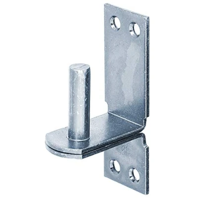 Imagen de Alberts 311117 Abrazadera en la placa, los modelos con gancho DI o DII, Galvanizado azul, Ø del entre eje 16 mm, Pletina 113 x 40 mm