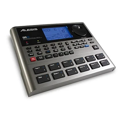 Imagen de Alesis SR18 Caja de ritmos, biblioteca sonidos percusión y batería, 12 pads sensibles a la intensidad, entradas/salidas para óptima funcionalidad efectos/procesadores