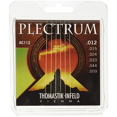 Imagen de Thomastik Cuerdas para Guitarra Acústica Plectrum Acoustic Series juego AC113 Medium .013 .061 sin niquel