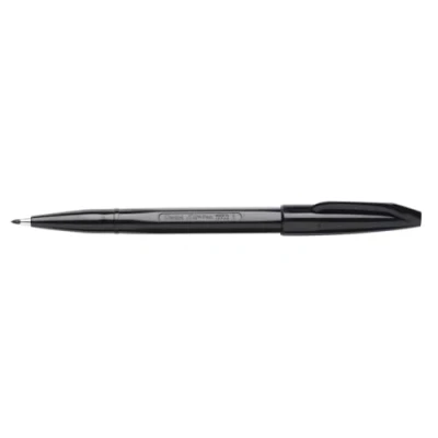 Imagen de Pentel Juego de 3 bolígrafos fieltro Sign Pen S 520, negro