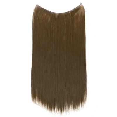 Imagen de CAISHA 50cm 1 Trama Extensión Con Banda Elástica De Cabello Postizo Liso Resistente Al Calor Marrón Claro E104