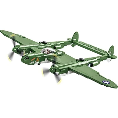 Imagen de COBI Colección histórica: avión Lockheed P 38 Lightning (H) de la Segunda Guerra Mundial