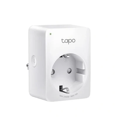 Imagen de Tapo P100MA Matter Mini Enchufe Inteligente Wi Fi, Ideal para Agendar Ligar/Desligar y Economizar Energía, si necesita HUB, compatible con Alexa Google Home, cor branca