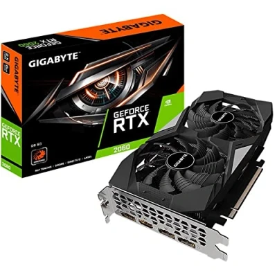 Imagen de Gigabyte Technology GV N2060D6 6GD V2 Tarjeta gráfica NVIDIA GeForce RTX 2060 6 GB GDDR6