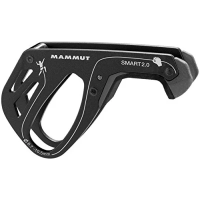 Imagen de Mammut Smart 2.0 Asegurador de Escalada, Unisex Adulto, Negro (Phantom), Talla Única
