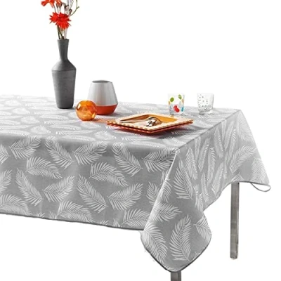 Imagen de Douceur d&#039;Intérieur LIFETTE Mantel Rectangular (150 x 240 cm), Color Gris