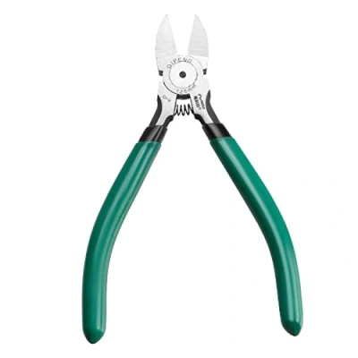 Imagen de cortador de alambre 5.1 pulgadas, cortadores laterales ultra afilados, cables con resorte, alicates corte duraderos para hacer joyas, manualidades, bridas