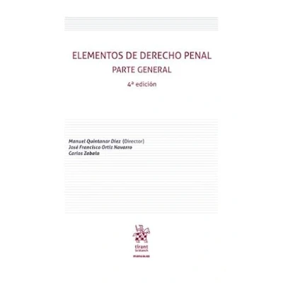Imagen de Elementos de Derecho Penal. Parte general 4ª Edición (Manuales Penal)