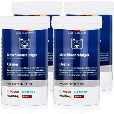 Imagen de ANAKEL HOME Detergente en Polvo para Lavadora 00311928 Compatible con Bosch, Siemens, Gaggenau y Neff Formato Textiles, 4 Unidades x 200 gr