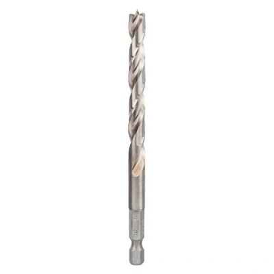 Imagen de Bosch 2 608 595 523 Broca helicoidal para madera, vástago hexagonal de 1/4&quot; (8 x 75 117 mm)