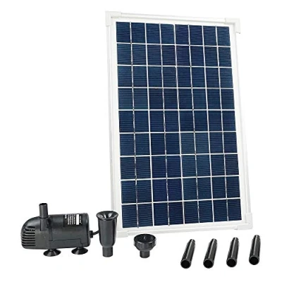 Imagen de Ubbink Bomba Solarmax, con Panel Solar y batería acumulador incluidos, 1.000 L, Multicolor, 1x1x1 cm, 1351182