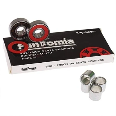 Imagen de MACH1® rodamientos Speed Bearings (8, 16 o 32 piezas), para monopatín, patines en línea y longboard