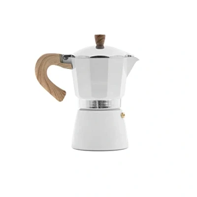 Imagen de BOJ Cafetera express HOLA color Blanco en aluminio (9 Tazas)