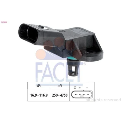 Imagen de FACET 10.3226 Sensores Made in Italy OE Equivalent AUDI: A4 B6 Berlina, Q7