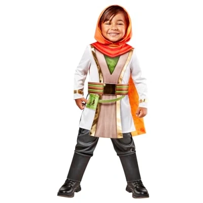 Imagen de Rubies Disfraz Kai Brighstar Young Jedi Deluxe para niños y niñas, Mono con capa, cinturón guantes, Oficial Lucas Film Carnaval, Navidad, Cumpleaños
