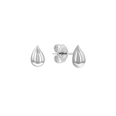 Imagen de Calvin Klein Pendientes de botón para Mujer Colección SCULPTURED DROPS 35000070