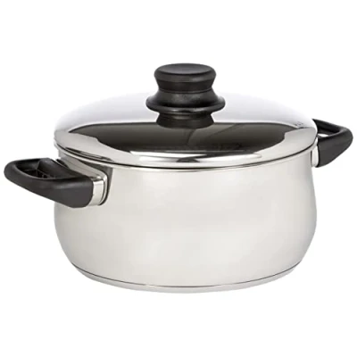 Imagen de Lacor 14322 Cacerola Con Tapa GarInox 22 cms Inox.