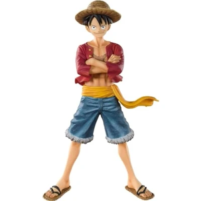 Imagen de Monkey d. Luffy Straw Hat Fig. 14 cm One Piece figuarts Zero re Run