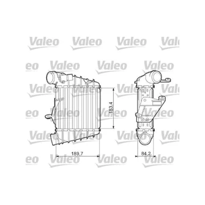 Imagen de VALEO 817556 Intercooler Aluminio SEAT: Ibiza 3, VOLKSWAGEN: Polo IV Hatchback, SKODA: Fabia I 2