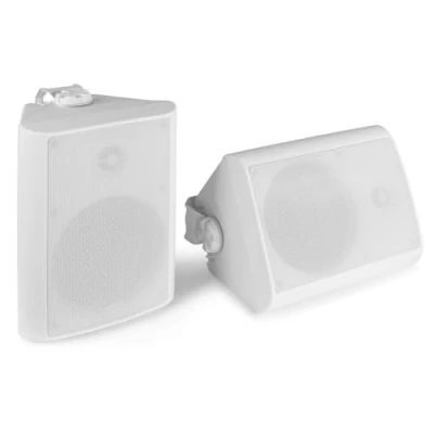 Imagen de Power Dynamics BGO65 Juego de Altavoces, Altavoces 2 vías, Woofer 6,5&quot;, 1&quot; Tweeter, 150 Watt Pico, 45 RMS, IPX5, Montaje en Pared, Blanco