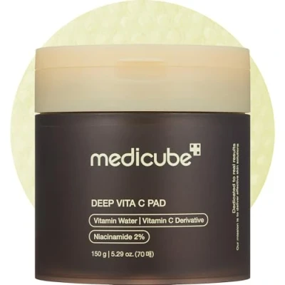 Imagen de MEDICUBE Deep Vita C Pad 70 almohadillas