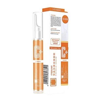 Imagen de VC Sérum blanqueador y crema para manchas de pecas, lápiz eliminar manchas, no irritante, facial blanquear la piel las oscuras en el gel, 15 ml