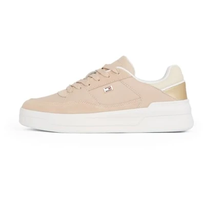 Imagen de Tommy Hilfiger Essent Basket Metallic Zapatillas, Mujer, Talla: 40, Misty blush Zapatos