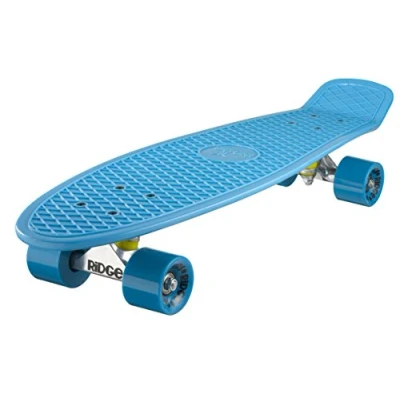 Imagen de Ridge Retro 27 Skateboards, color azul, 68 cm (28&#039;&#039;)